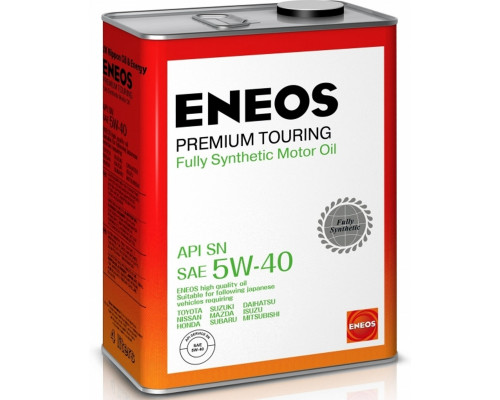 Масло ENEOS Premium Touring SN 5W40 4 л ENEOS 8809478942162