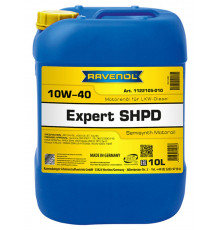 Моторное масло RAVENOL Expert SHPD SAE 10W-40 (10л) RAVENOL 1122105-010-01-999